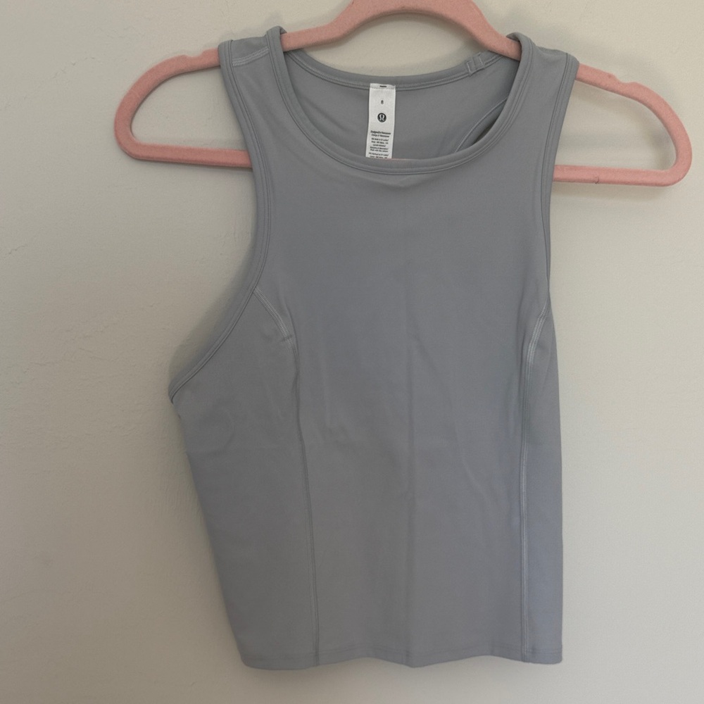 Lululemon Nulux Racerback Cropped Run Tank